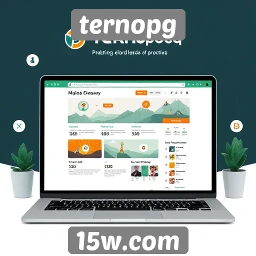 Análise das principais funcionalidades do site ternopg